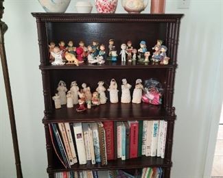 Antique Bookcase - Mahogany - Books