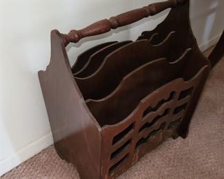 Vintage Magazine Rack