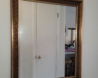 1970's Gold Mirror