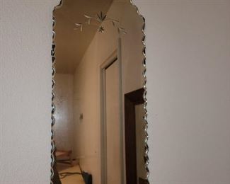 Small Antique Wall Mirror