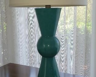 Pair of Curry and Co. Lamps