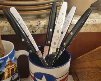 Vintage steak knives 