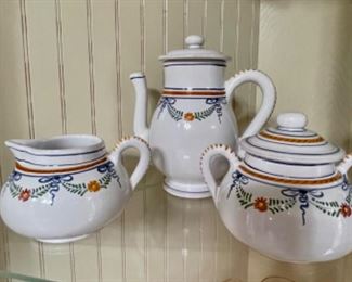 Italian tea set