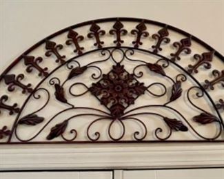 pair of metal decorative arches