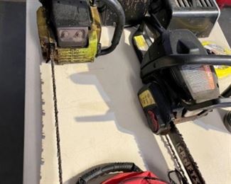 battery chargers, saws