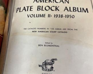 Stamp book (partially filled)