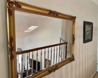 ornate gold mirror