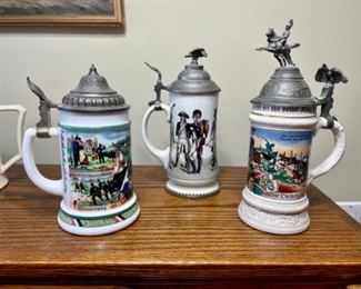 nice German steins