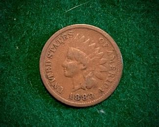 1883 Indian Penny in great condition