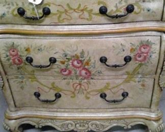 Marble Top 3 drawer chest