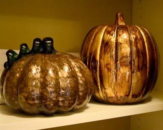 ceramic pumpkins