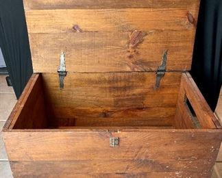 Antique large storage chest