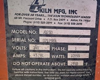 Pottery and Ceramics Kiln