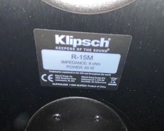 Klipsch speakers info