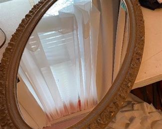 Oval mirror
