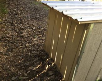 Dog house - back view