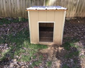 Dog house - front view