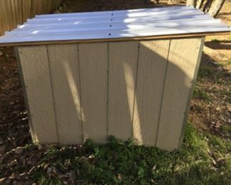 Dog house - side view