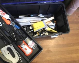 Inside of Kobalt tool box