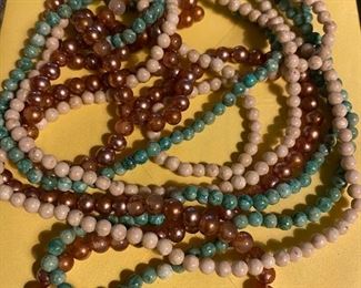 Beaded necklaces