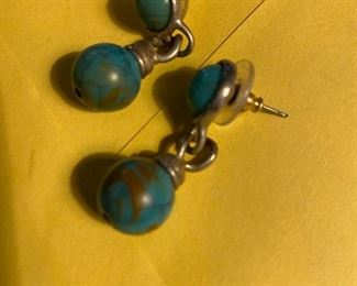 Turquoise earrings