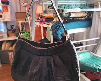 Brahmin black handbag