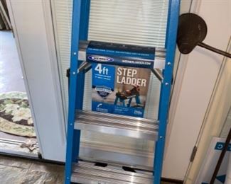 This little 4 foot ladder is brand new.