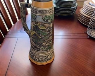 This beer stein is also a music box.