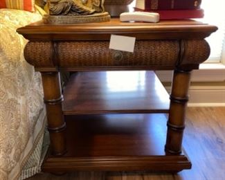 Cindy Crawford Key West end table. Look for its twin sister in the LSU den and it cousin coffee table in the living room/checkout.