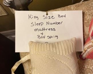 King Size sleep Number bed