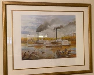 Robert Rucker The Race print