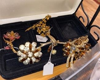 Vintage broaches