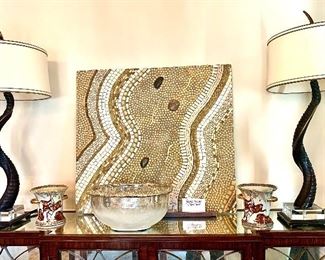 Mosaic signed on back Regan Fischer