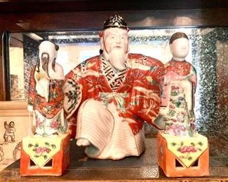 Asian porcelain figurals