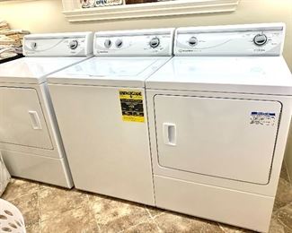 Newer Speed Queen washer and two dryers!