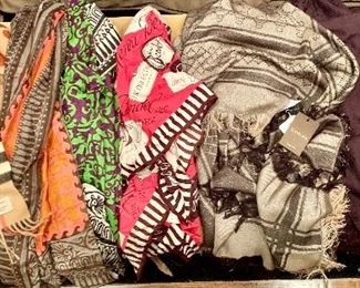 Burberry, Gucci, Hermes, Henri Bendel Scarves