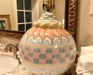 Mackenzie Childs vintage lamp