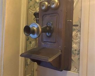 VINTAGE WALL TELEPHONE