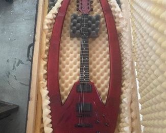 This guitar looks like something Prince would use …right?