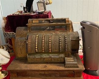 1900s National cash register. Needs some over haul but it is a true piece of Art!! Price after 60% off: $800.00