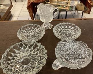 Assortment of glass ashtrays Now:$4-$5each