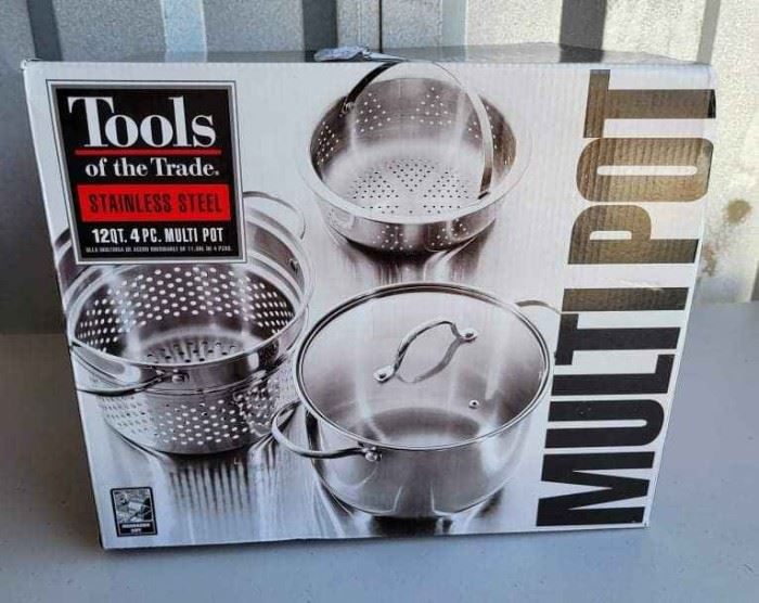 001 Qt 4 Piece Multi Pot NEW