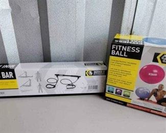 Aerobic Bar Fitness Ball NEW