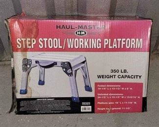 Aluminum Step Stool NEW