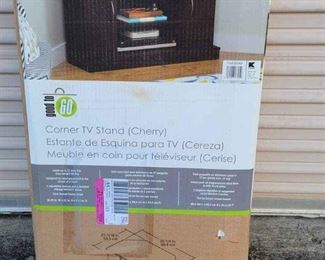 Corner TV Stand NEW