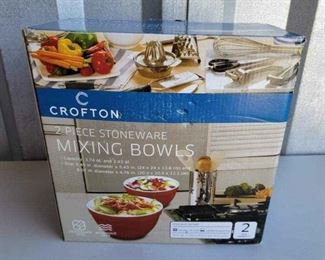 Crofton 2 Piece Mixing Bowls NEW