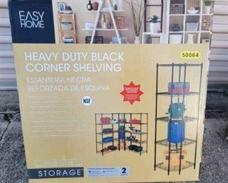 Heavy Duty Corner Shelf NEW