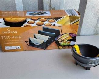 Taco Holder Salsa Bowls NEW