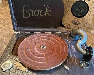 Vintage record player