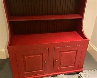 Cheerful storage cabinet.  44"w x 18"d x 50"h.   great condition. $130